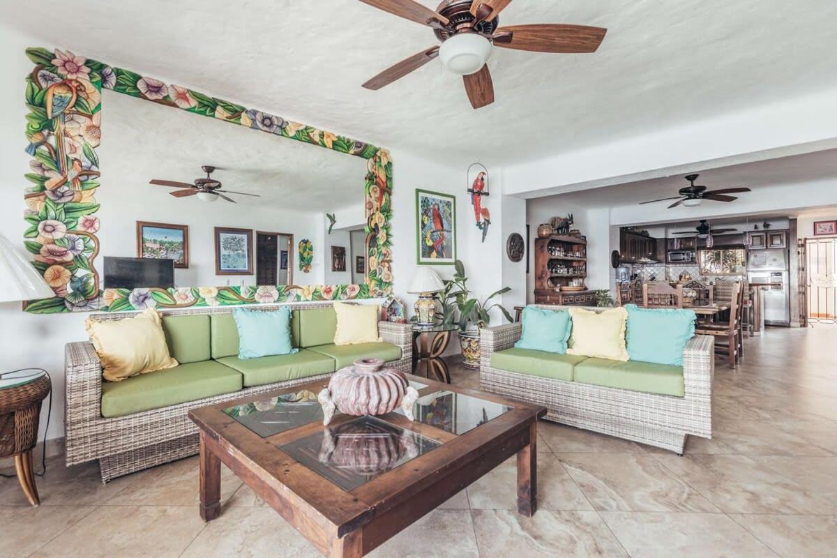Apartamento Ocean View 2br Condo-balcony-beach-pool Puerto Vallarta