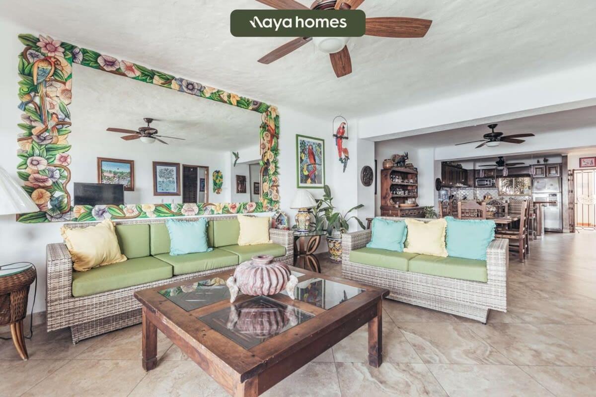 Apartamento Ocean View 2br Condo-balcony-beach-pool Puerto Vallarta